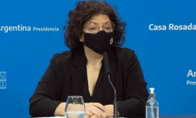 Vizzotti anunció el aforo del 100% al aire libre a partir del 16 de noviembre.