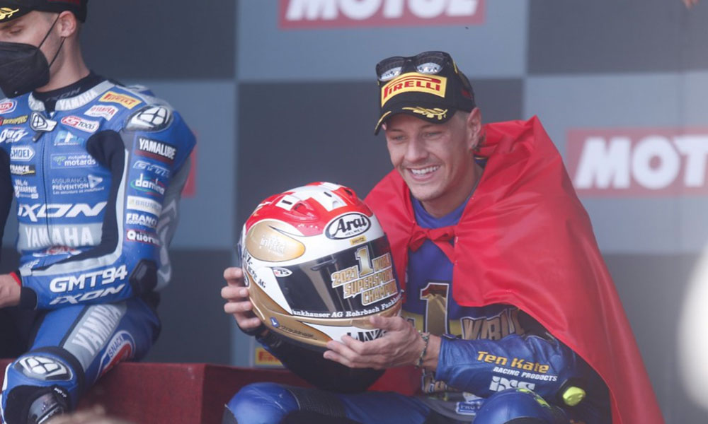 World Superbike: por primera vez se corona un campeón internacional en San Juan. World Superbike: por primera vez se corona un campeón internacional en San Juan.