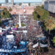 Día de la Lealtad: militancia peronista colmó la Plaza de Mayo.