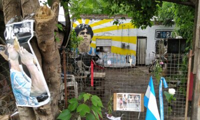 La casa natal de Maradona fue declarada lugar histórico nacional.