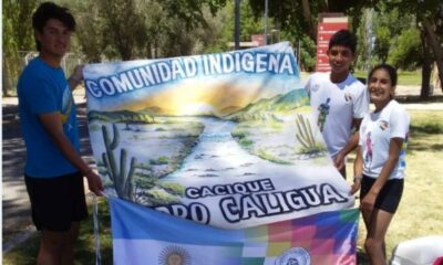 Intercolegiales: Corazón Diaguita llegó al podio luciendo su Wiphala.