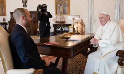 El Papa nombró a Martín Guzmán miembro de la Academia Pontificia de Ciencias Sociales.