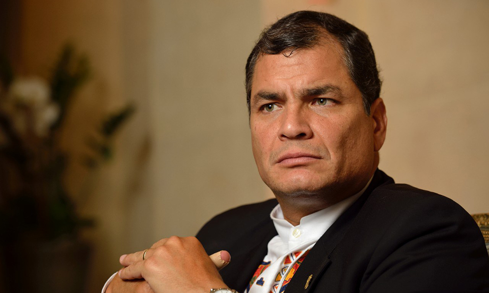 Rafael Correa: «El endeudamiento de Macri trajo el problema de la inflación y de los desequilibrios macroeconómicos». Rafael Correa: «El endeudamiento de Macri trajo el problema de la inflación y de los desequilibrios macroeconómicos».