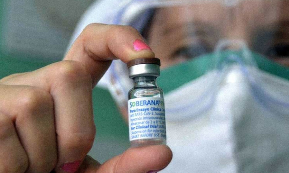 La eficacia de la tercera dosis de la vacuna anticovid cubana Soberana 02 es del 92,4%. La eficacia de la tercera dosis de la vacuna anticovid cubana Soberana 02 es del 92,4%.