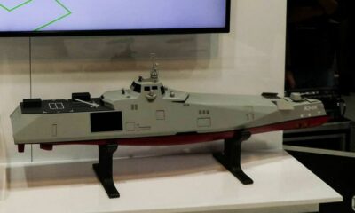 La mayor constructora naval del mundo hispano presenta su concepto de fragata del futuro.
