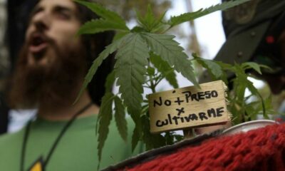 12° Marcha Nacional de la Marihuana: desde plaza de Mayo al Congreso.