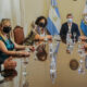 Uñac se reunió con los ministros nacionales Lammens y Vizzotti.