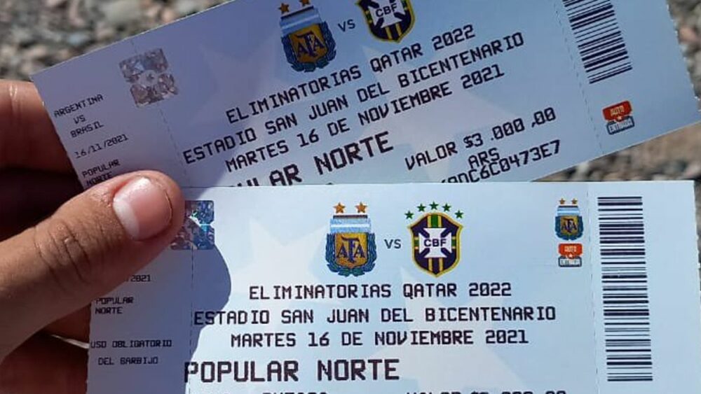 Se agotaron las entradas para ver Argentina – Brasil: Ahora aparecen los revendedores. Se agotaron las entradas para ver Argentina – Brasil: Ahora aparecen los revendedores.