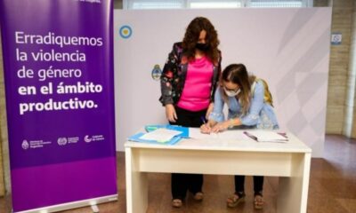 ASIJEMIN firmó un acta compromiso para generar ámbitos de trabajo libre de violencia machista.