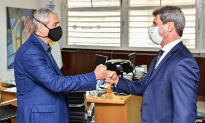 Ferraresi visita la provincia con una cargada agenda: entrega de viviendas y firma de convenios.
