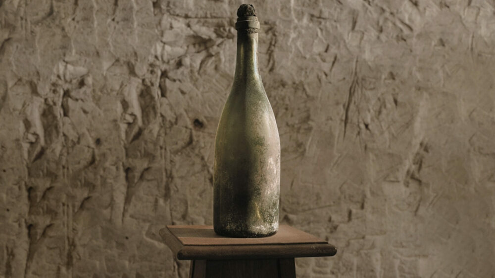 Christie’s subasta por 57.000 dólares una botella de champán de 1874.