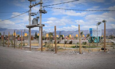 Comienzan las obras que beneficiarán a familias de la zona Norte de Pocito.