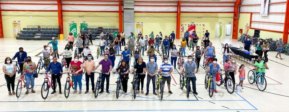 San Martín entregó 180 bicicletas mediante el plan Ahora 12. San Martín entregó 180 bicicletas mediante el plan Ahora 12.