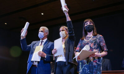 Uñac participó del acto de proclamación y entrega de diplomas a diputados nacionales electos por San Juan.