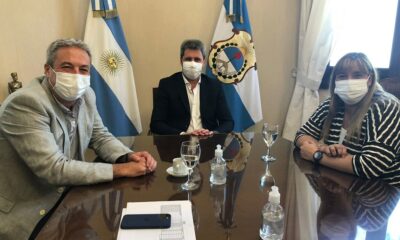 El gobernador recibió al nuevo interventor de la Obra Social Provincia.