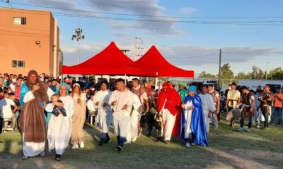 Internos del Penal celebraron su propio Belén Viviente.