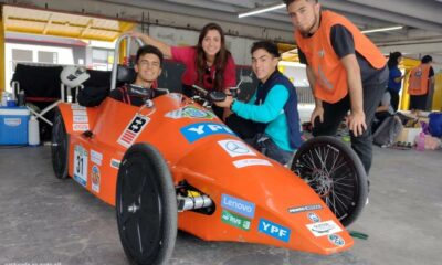 Estudiantes de la esc. Boero ganaron el primer lugar en redes del desafío ECO FAN de YPF.