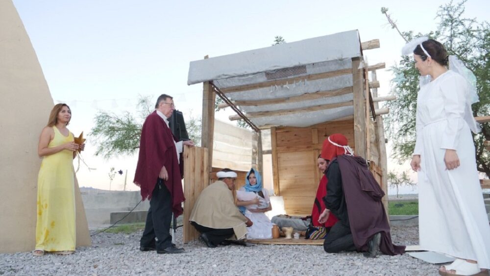 Anchipurac presentó un Pesebre con materiales recuperados. Anchipurac presentó un Pesebre con materiales recuperados.