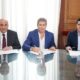 El gobernador firmó el convenio para la construcción del túnel de Zonda.