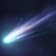 Satélite chino capta al cometa más brillante del año junto a una lluvia de meteoros.