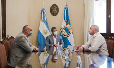 Uñac recibió al director vocal del EPRE para evaluar la situación de abastecimiento en la provincia.