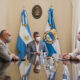 Uñac recibió al director vocal del EPRE para evaluar la situación de abastecimiento en la provincia.