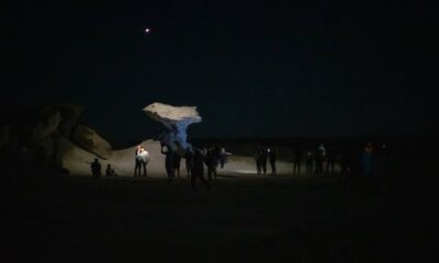 Agendá cuando será la caminata de Luna Llena en Parque Ischigualasto.