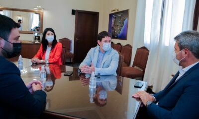 El gobernador recibió al nuevo director de Defensa al Consumidor.