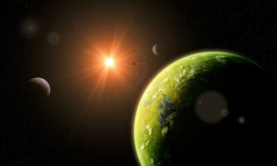 Descubren un excéntrico exoplaneta que podría albergar agua.