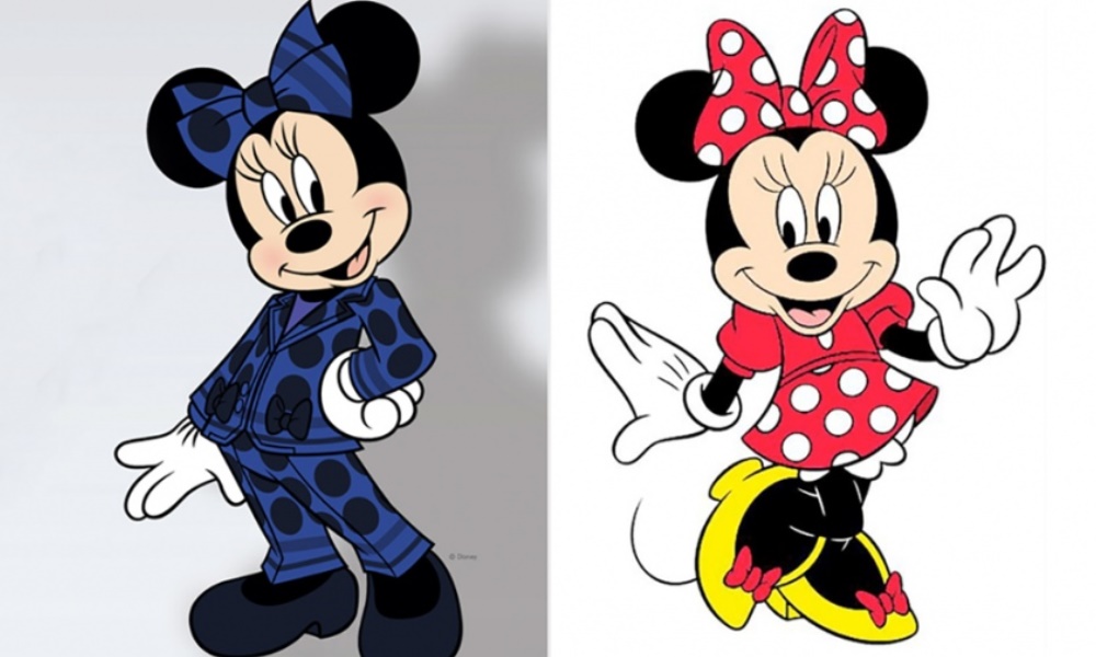 Minnie usará pantalones, chau a la falda con lunares.