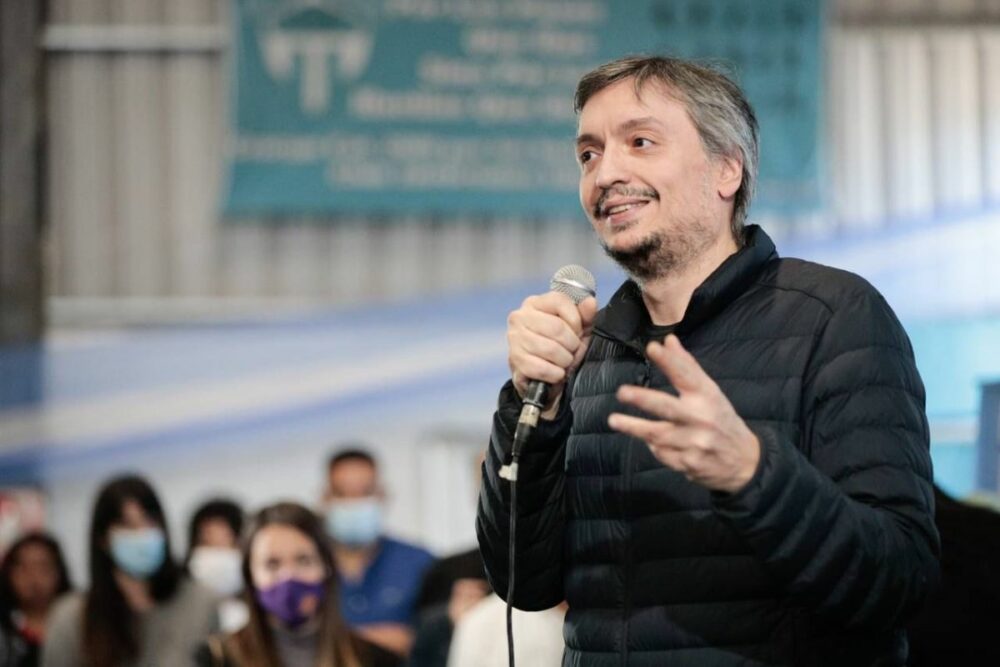 Máximo Kirchner renunció a la presidencia del bloque del Frente de Todos en rechazo al acuerdo con el FMI. Máximo Kirchner renunció a la presidencia del bloque del Frente de Todos en rechazo al acuerdo con el FMI.