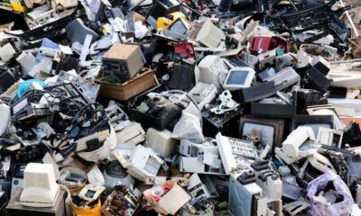 Ambiente retiró 1200 kilos de RAEE de la Facultad de Ingeniería.