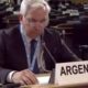 Argentina preside el Consejo de DDHH de la ONU.