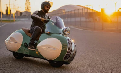 BMW presenta una espectacular motocicleta estilo art deco.
