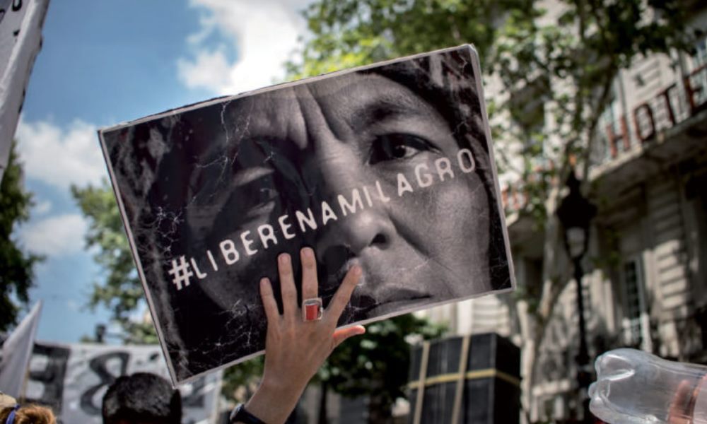 Fuerte pedido de justicia y liberación para Milagro Sala al cumplirse seis años de su detención. Fuerte pedido de justicia y liberación para Milagro Sala al cumplirse seis años de su detención.