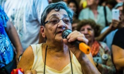 Iris Pereyra de Avellaneda asume la presidencia de la Liga Argentina por los Derechos Humanos.