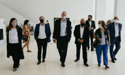 El Ministro Jaime Perczyk, se reunió con autoridades de la UNSJ.￼