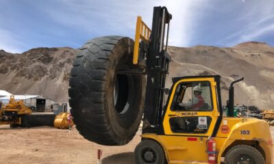 Minería supervisa el reciclado y recuperación de caucho en proyectos mineros.