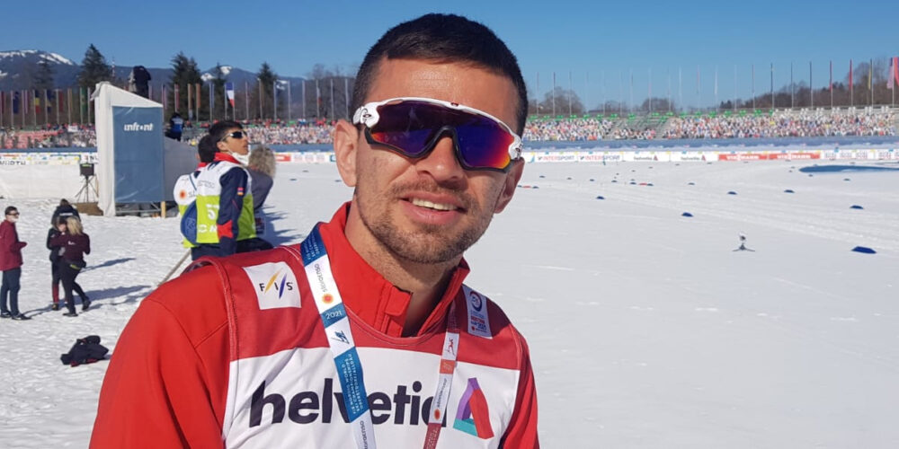 JJOO Beijing 2022: La emotiva llegada a meta del colombiano Carlos Quintana. JJOO Beijing 2022: La emotiva llegada a meta del colombiano Carlos Quintana.