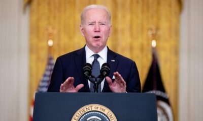 Joe Biden anunció duras sanciones contra Rusia tras «el inicio de la invasión a Ucrania».