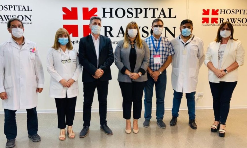 El director del Malbrán visitó el Servicio de Laboratorio del Hospital Rawson. El director del Malbrán visitó el Servicio de Laboratorio del Hospital Rawson.