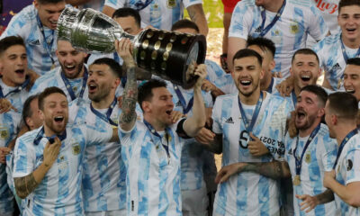 La Selección Argentina de fútbol está nominada como «el equipo del año» en los premios Laureus.