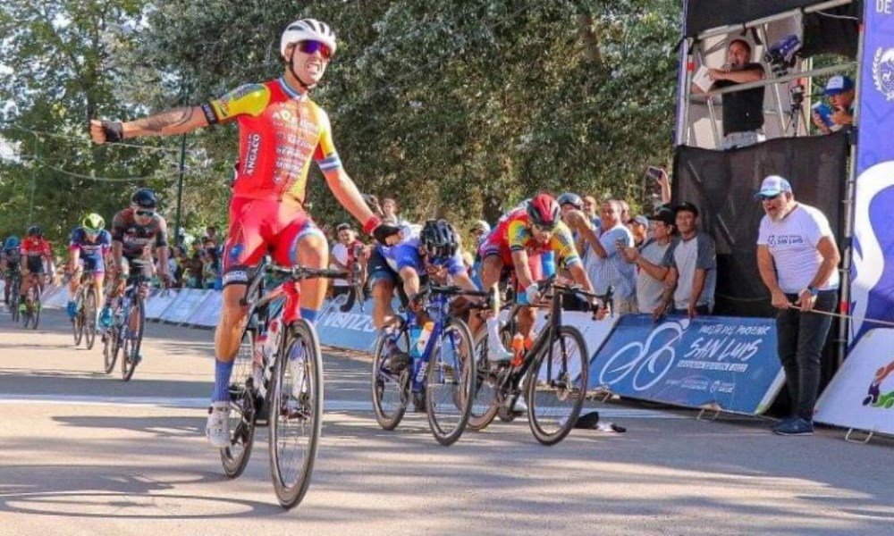 Ciclismo: Nicolás Tivani reinó en San Luis. Ciclismo: Nicolás Tivani reinó en San Luis.