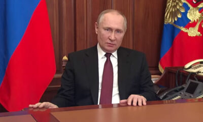 Putin en su discurso anual: Occidente utiliza cínicamente a Ucrania y su pueblo para debilitar y dividir a Rusia.