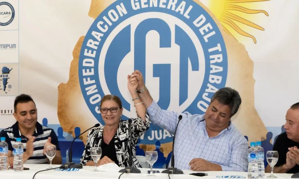 Moral es la primer secretaria de Género de la CGT local. Moral es la primer secretaria de Género de la CGT local.