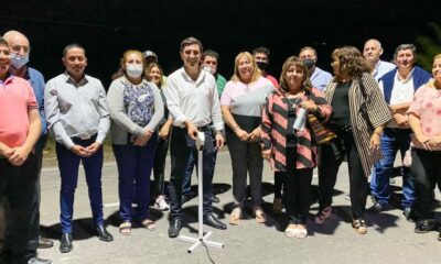 San Martín: Más iluminación de avanzada tecnología para la Avenida Sarmiento.