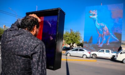 Inauguraron Ingentia prima, el impactante mural 3D en Capital.