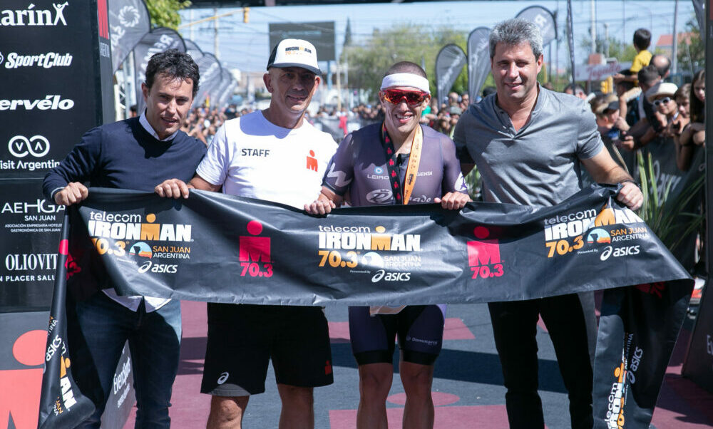 Uñac, en el cierre de Ironman: “Que San Juan sea sede del evento de triatlón más reconocido del mundo nos llena de orgullo”. Uñac, en el cierre de Ironman: “Que San Juan sea sede del evento de triatlón más reconocido del mundo nos llena de orgullo”.