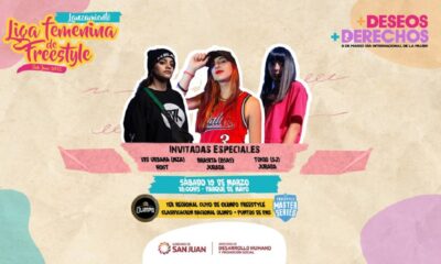¡No te lo pierdas! La Batalla de la Liga Femenina de Freestyle llega al “Parque de las Mujeres”.