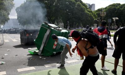 La Presidencia del Senado informó a la Justicia que los daños por la pedrada superan $ 6 millones.